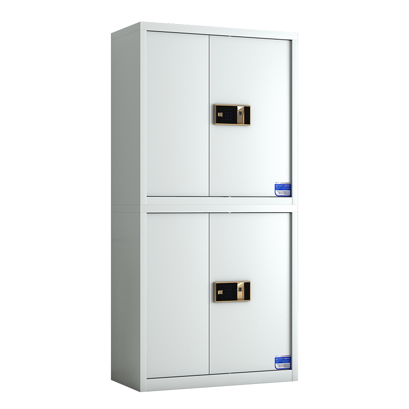 初嘉(CJ)钢制保密柜密码文件柜保密档案资料柜 常规分双节指纹锁