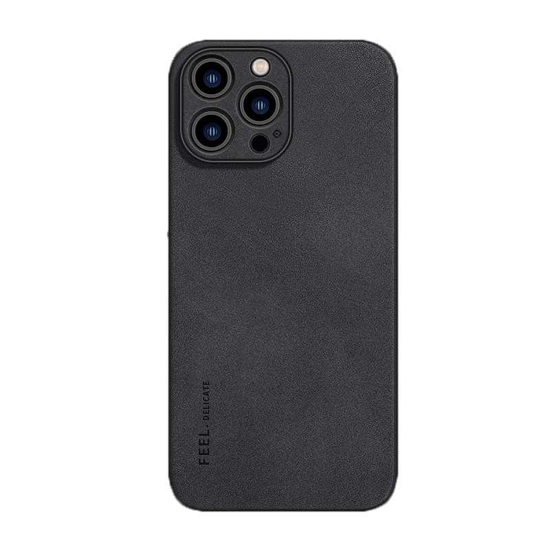 iPhone15promax手机壳15新款14promax男11超薄12皮14pro高级感max全包por防摔Xs男士