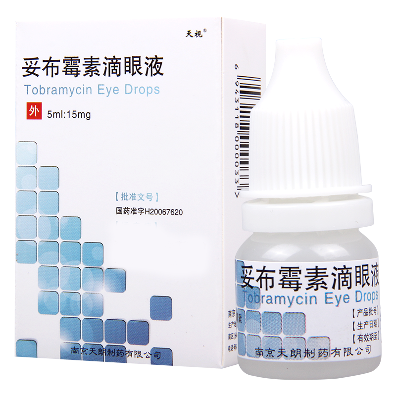 天视 妥布霉素滴眼液5ml/盒