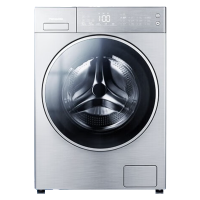 松下(Panasonic)XQG100-LD18S 10公斤滚筒洗衣机洗烘一体机纳诺怡护理智能投放离心净水洗WiFi智控