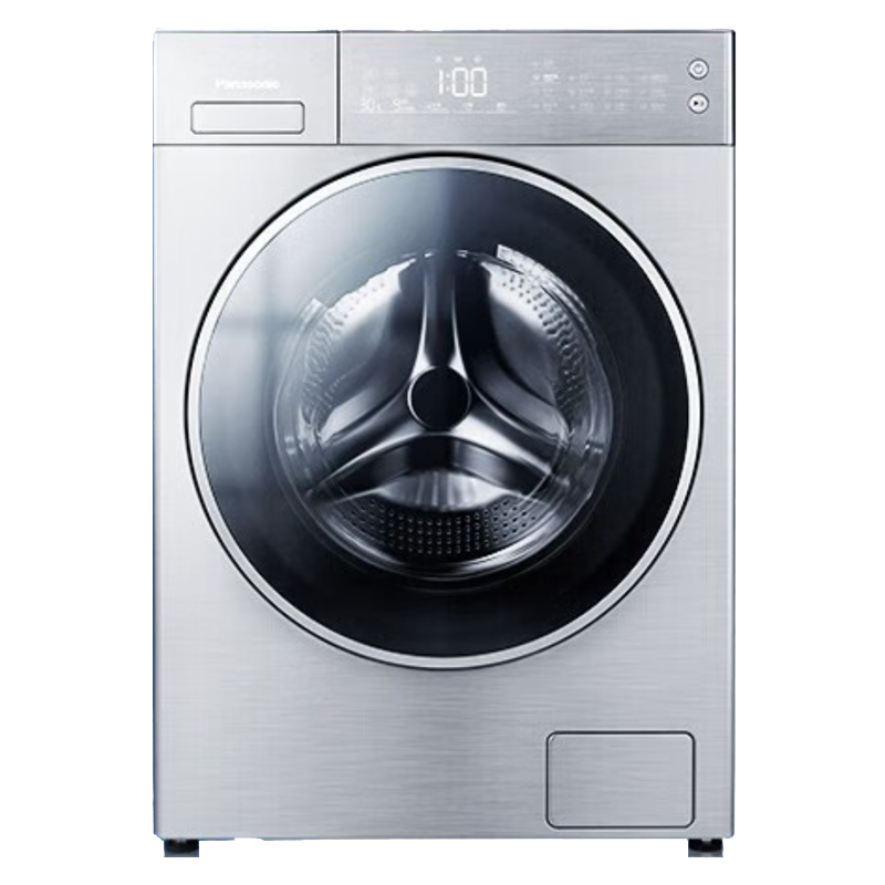 松下(panasonic)XQG100-LD187 10公斤洗烘一体全自动滚筒洗衣机 高温除菌 3D立体洗