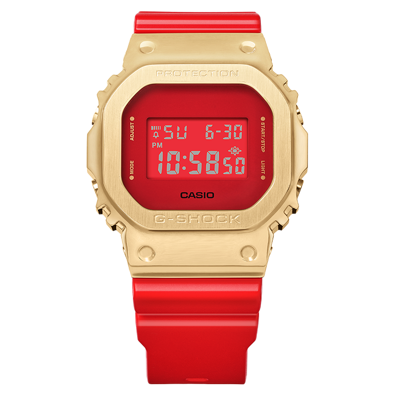 CASIO旗舰店本命年卡西欧手表男限量联名版G-SHOCK周年十二生肖时尚潮流防水男士石英表 男GM-6900CX礼盒