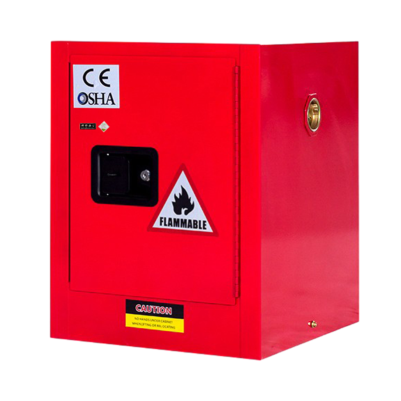 科野 防爆柜化学品安全柜存放柜加仑实验室危险品工业防火防爆箱易燃易爆液体储存柜 45加仑 黄色