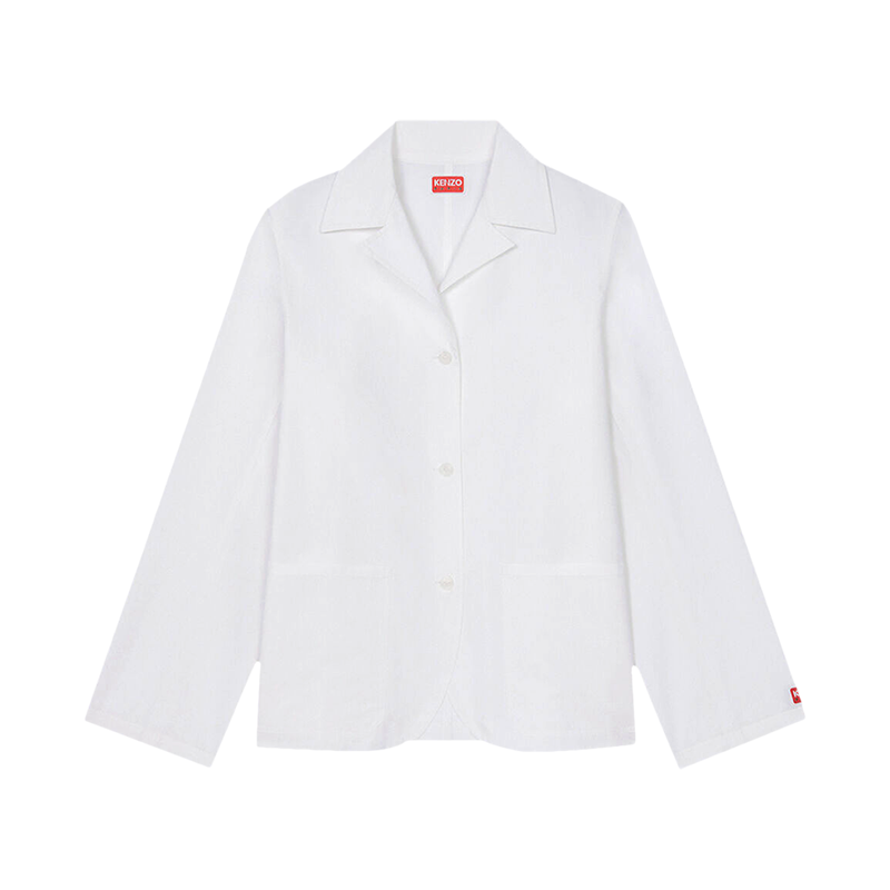 高田贤三 女士棉质休闲长袖衬衫外套 FC6 2CH062 9LH
