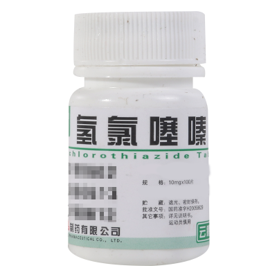 云鹏 氢氯噻嗪片 10mg*100片/瓶