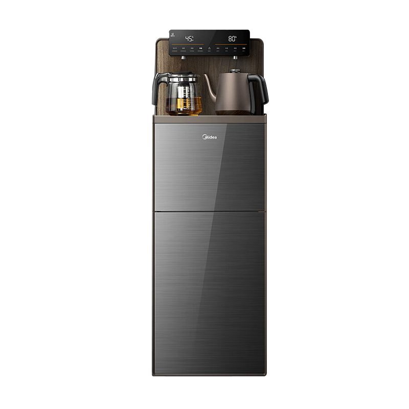 美的(Midea)茶吧机家用饮水机下置式桶装水全自动高端客厅办公用一体柜智能触控饮水器YR1803S-X 茶吧机