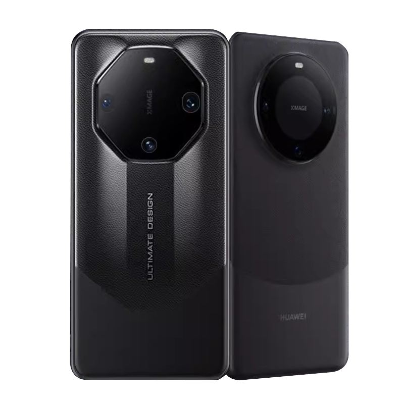 安美宝 华为mate60pro手机壳新款素皮mate60纤维纹60pro+全包镜头mate50超薄防摔40男女壳