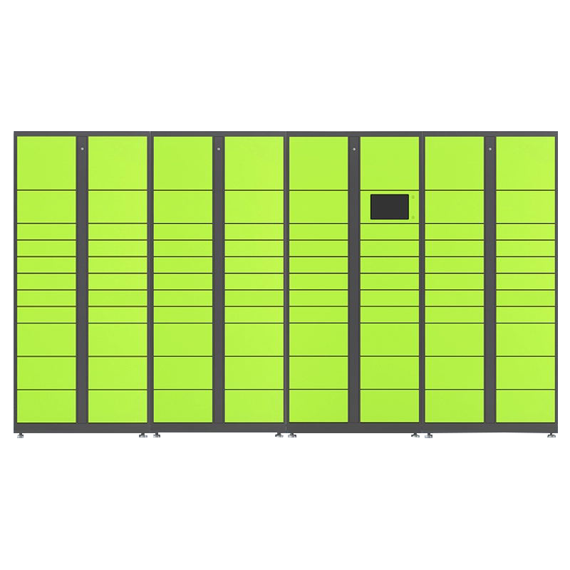 文灵智能快递柜小区快递自提柜派件柜室外寄存柜信报箱储物柜一主三副87格