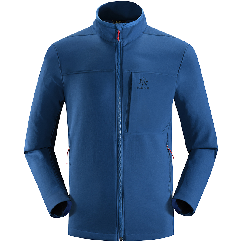 KAILAS凯乐石户外运动男款软壳外套登山徒步防风透气耐磨软壳马甲背心