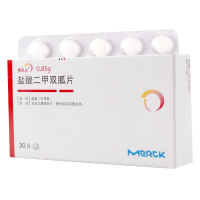 格华止 盐酸二甲双胍片 0.85g*30片/盒