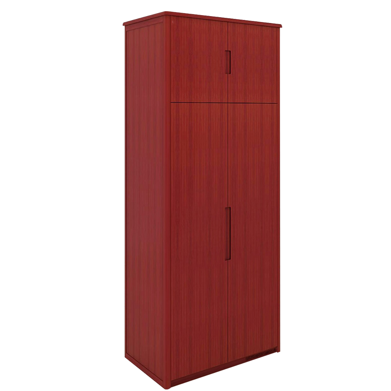 质凡新中式全实木松木衣柜 1000*600*2400mm