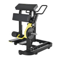 韦步商用大黄蜂系列EM870立式曲腿训练器健身房训练自由力量挂片式