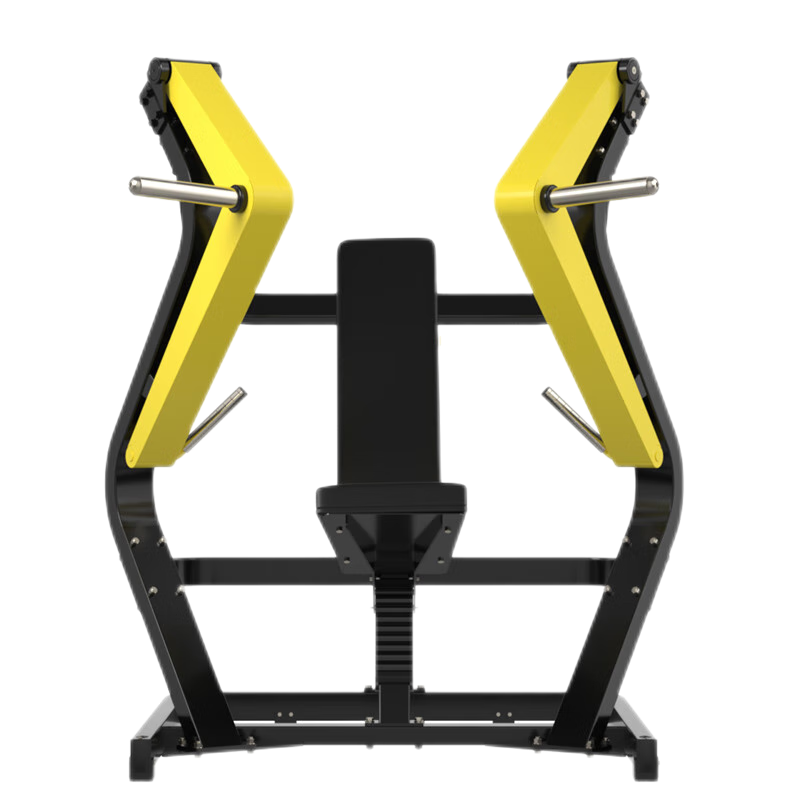 韦步商用大黄蜂系列EM810坐式下斜推胸健身房训练自由力量挂片式器械