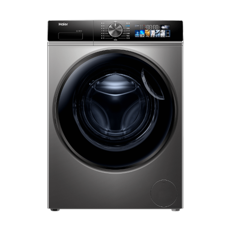 Haier海尔洗衣机 滚筒洗衣机全自动10公斤大容量变频智能投放巴氏除菌家用滚筒洗衣机