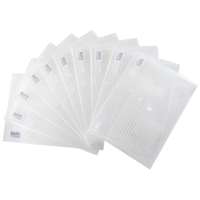 得力 5502 文件袋(透明)(只) *10只