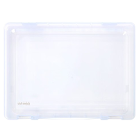 得力 5702 文件盒A4(透明)(只) *12只