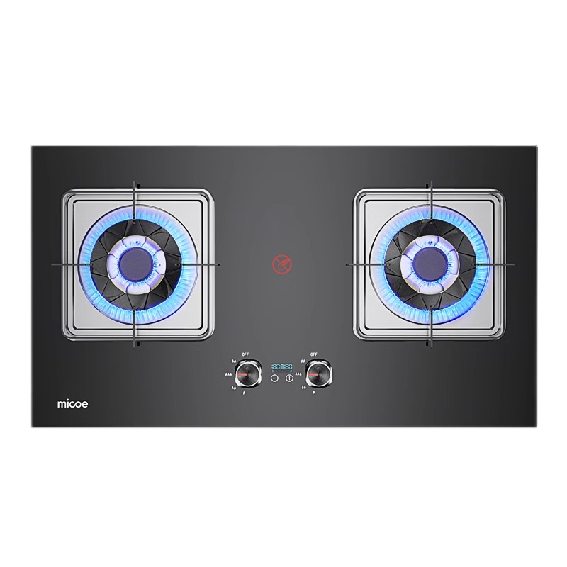 四季沐歌煤气灶双灶家用燃气灶嵌入式天然气灶台式液化气猛火炉具 天然气