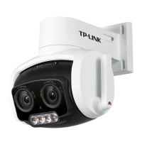 普联 TP-LINK AIPC657双目变焦电源版 500万双目变焦全彩AI室外无线球机 智能家用商用安防监控户外摄像头