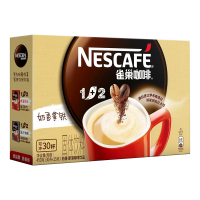 雀巢咖啡经典1+2奶香拿铁速溶咖啡粉偏甜三合一咖啡30条盒装