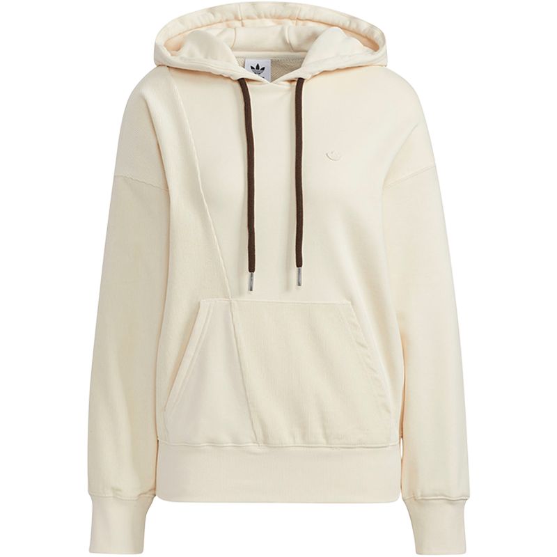 Adidas 阿迪达斯三叶草卫衣女装春秋季新款连帽运动套头衫 HC0318