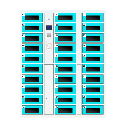 苏佰卓平板电脑存放柜手机电脑寄存电子存包柜智能刷卡多门柜30门电脑存放柜(刷卡型)