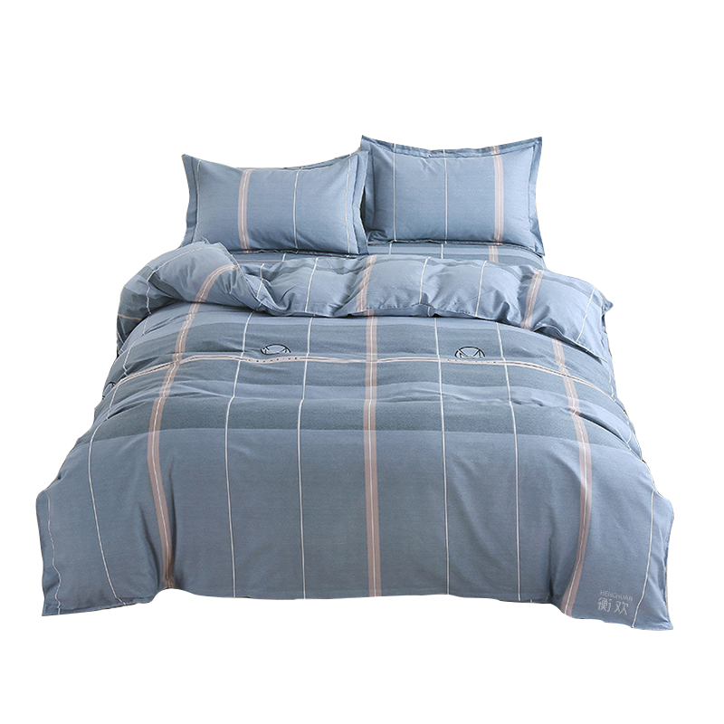 衡欢(HENGHUAN)床上用品全棉舒适简约床单款1.2m床用三件套梦想起航 RZ-CP06 一套