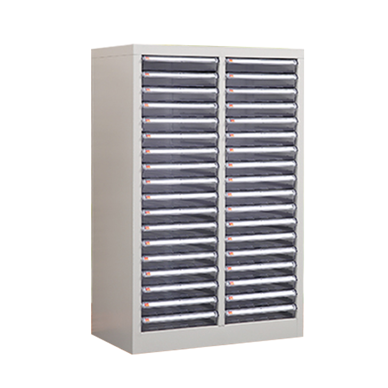 峰汇园文件柜抽屉式票据多层分类箱档案柜合同资料架烘焙收纳样品柜36抽无门柜