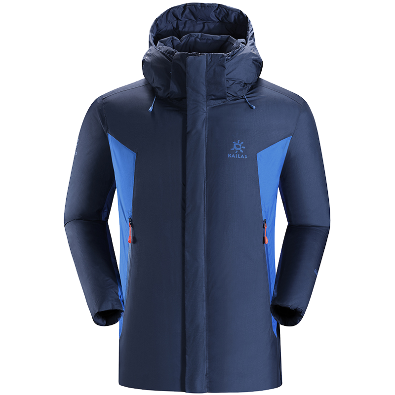 凯乐石轻薄羽绒服男女款户外保暖连帽修身便携羽绒外套