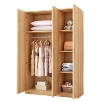 缑氏家用衣柜简约储物柜更衣柜3门1.8高宽120深50