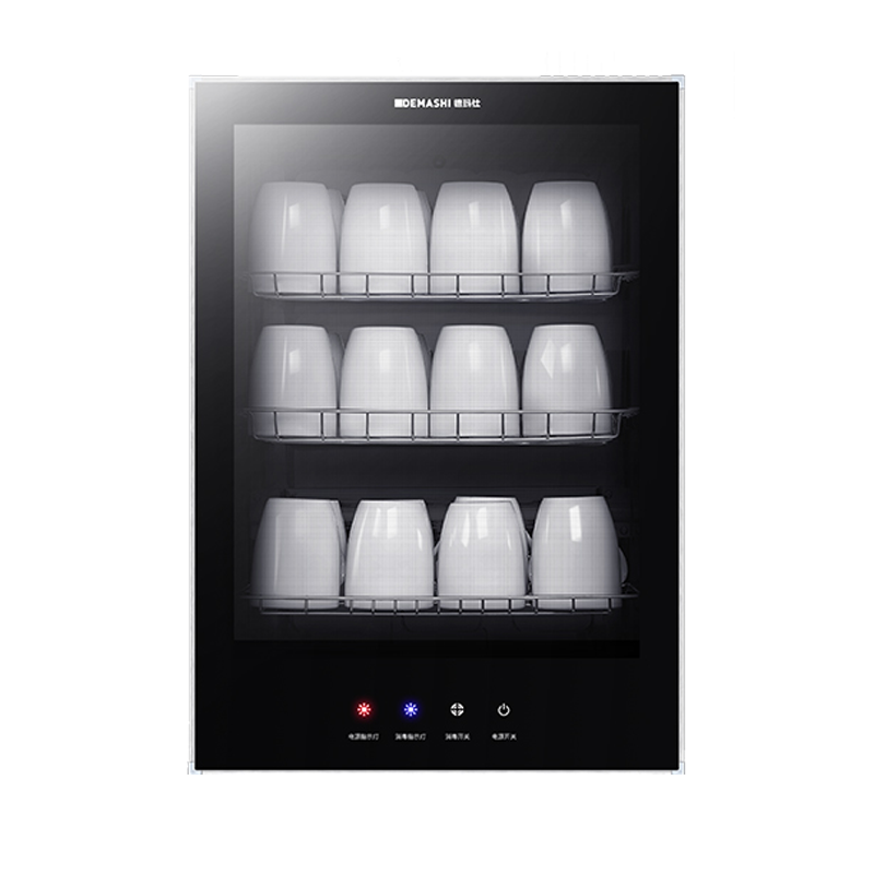 德玛仕DEMASHI茶杯茶具消毒柜桌面台式立式高温消毒碗柜 60L接待室专用[约放30个杯]RTD60PD-1