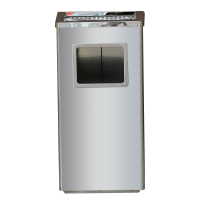 峰汇园不锈钢垃圾桶烟蒂柱灭烟桶带烟灰缸室外电梯口立式丽格长方形不锈钢