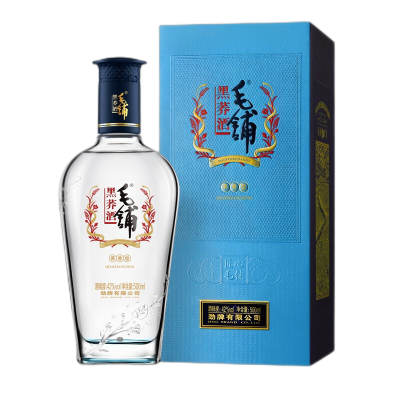 劲牌 毛铺苦荞酒 露酒 黑荞 42度 500ml 单瓶装 新老包装随机发