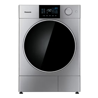 松下(Panasonic)10kg热泵烘干机全变频系统 香氛护理 黄金比例正反烘干衣机 15项烘干程序 NH-D1