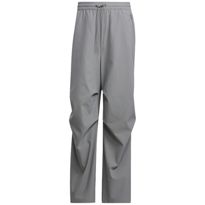 阿迪达斯三叶草运动裤男冬新款宽松阔腿可束脚休闲伞兵长裤 IZ1531