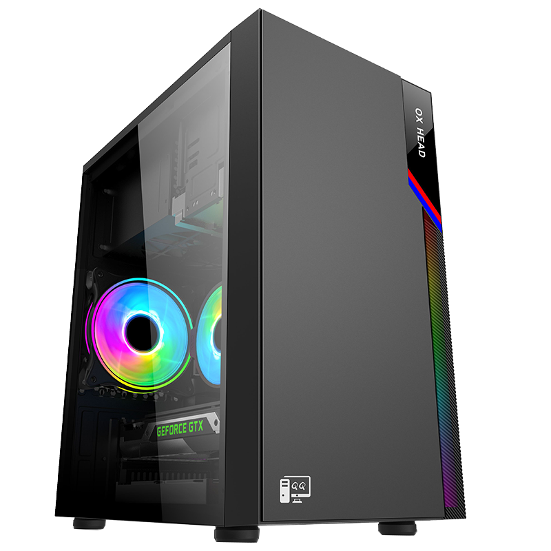 铭能 i9级八核2660/GTX1660Ti 6G独显/32G内存/512G SSD固态 台式机 DIY组装机 台式电脑 组装电脑 家用商务办公学生游戏电脑主机+27英寸全套