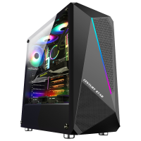 铭能 十代i5六核/GTX1060独显/16G DDR4内存/256G固态 台式机 台式电脑 DIY组装机 组装电脑 家用办公电脑主机 商务设计电脑台式 学生游戏电脑+32英寸曲面