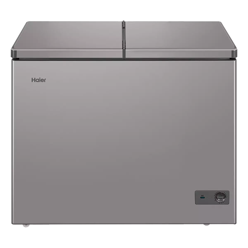 [新品高配款]海尔双温冰柜无需除霜家用冷柜 一边冷冻一冷藏双箱双温柜 卧式雪糕冰箱 [新]300升蝶形门双开