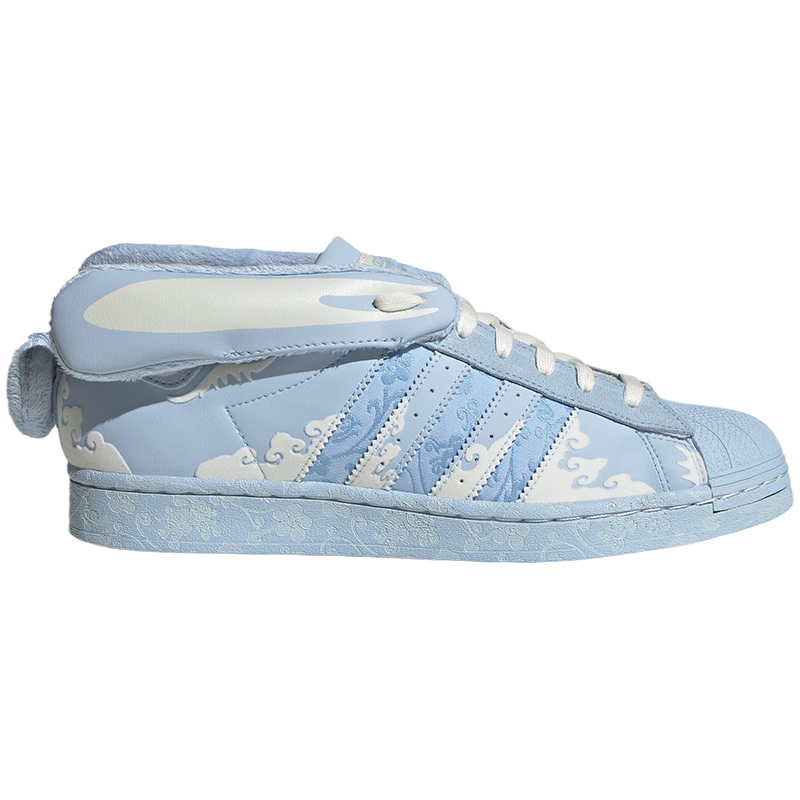 adidas 阿迪达斯三叶草男女鞋 SUPERSTAR 兔年低帮贝壳头板鞋 ID9472