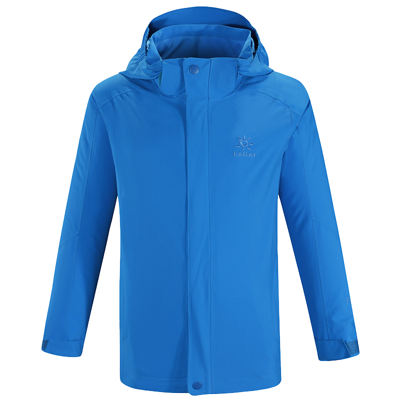 凯乐石三合一冲锋衣防风防水徒步登山硬壳抓绒衣外套女