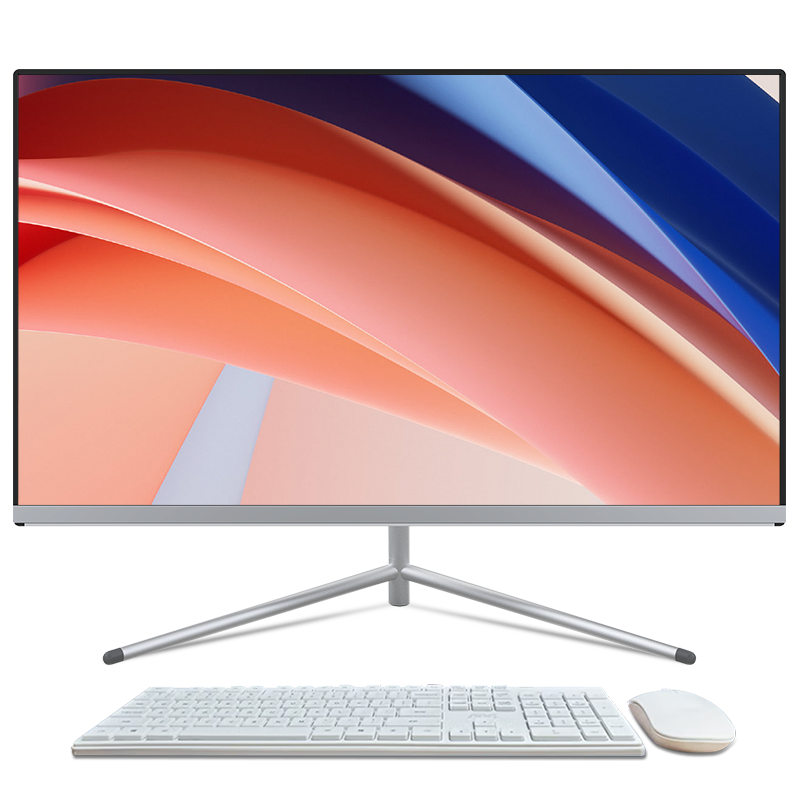 铭能 23.8英寸一体机电脑 11代酷睿i5-1135G7/16G内存/512G固态 高性能家用办公电脑商务娱乐影音炒股游戏学生网课台式一体机 台式机 电脑一体机 内置双频WiFi