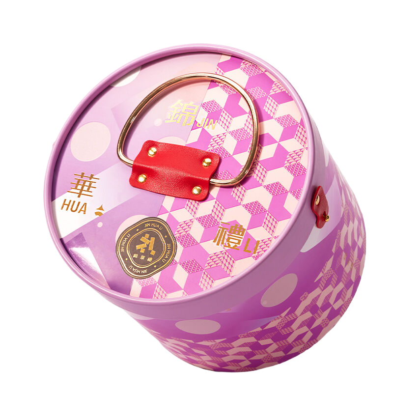 锦华福意礼1008g礼盒曲奇饼干点心零食坚果年货礼盒送礼伴手礼