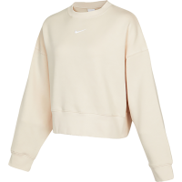 Nike耐克女装春秋加绒运动休闲上衣舒适圆领套头衫DJ7666-219