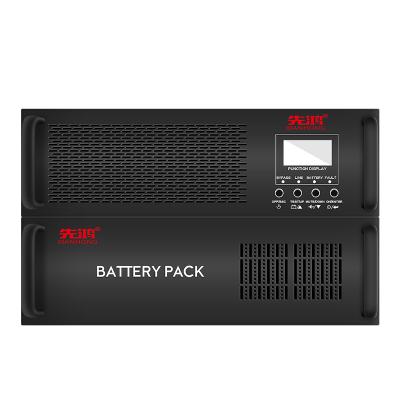 先鸿在线机架式UPS不间断电源服务器备用15分钟6KVA/5400W电脑应急电源