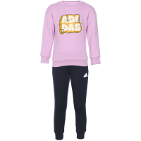 Adidas 阿迪达斯儿童男女同款休闲运动套装 IY5037