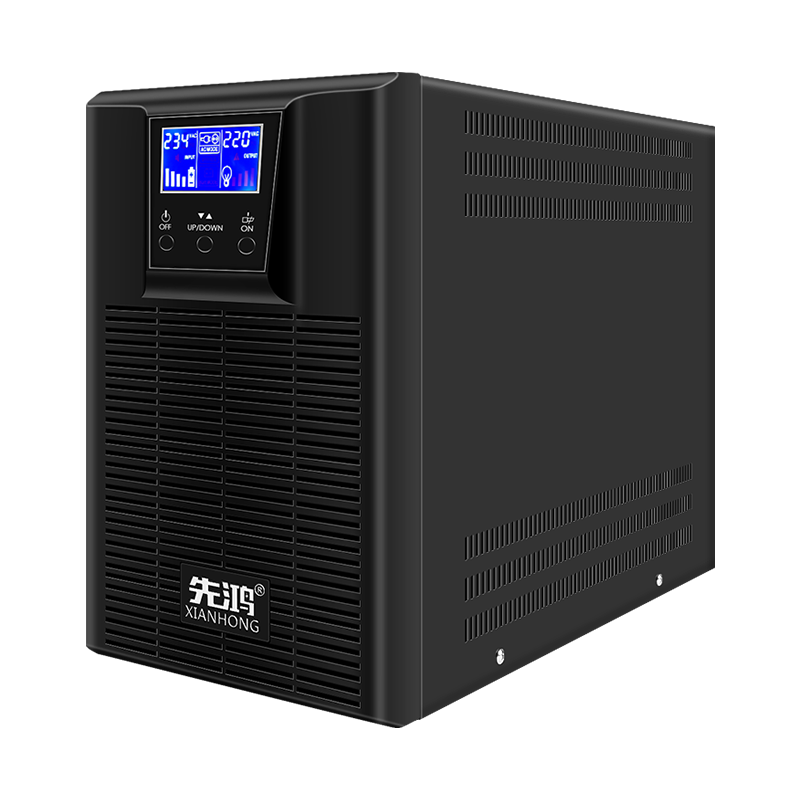 先鸿UPS不间断电源7000VA/6300W长效机外接192V电池机房专用220V电压