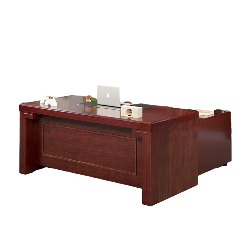科野 老板桌办公桌大板桌大班台办公室桌子