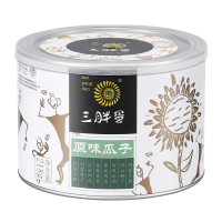 三胖蛋 原味瓜子 218g*6罐 内蒙特产休闲零食坚果炒货葵花籽白罐礼盒装