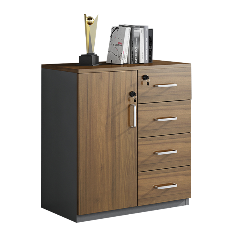 苏悦丰办公室矮柜储物柜文件柜1门4抽屉