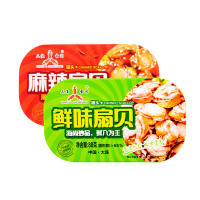 三渔圣冈 麻辣扇贝罐头 盒