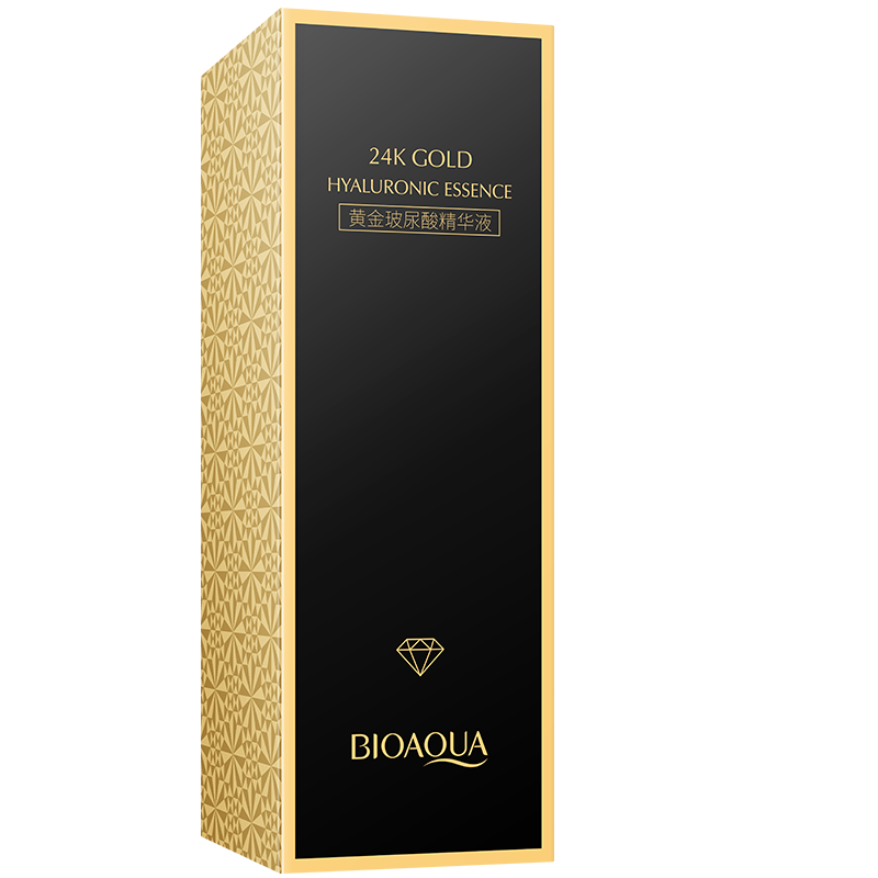 泊泉雅24K黄金玻尿酸精华液保湿滋润提亮肤色淡细纹精华原液